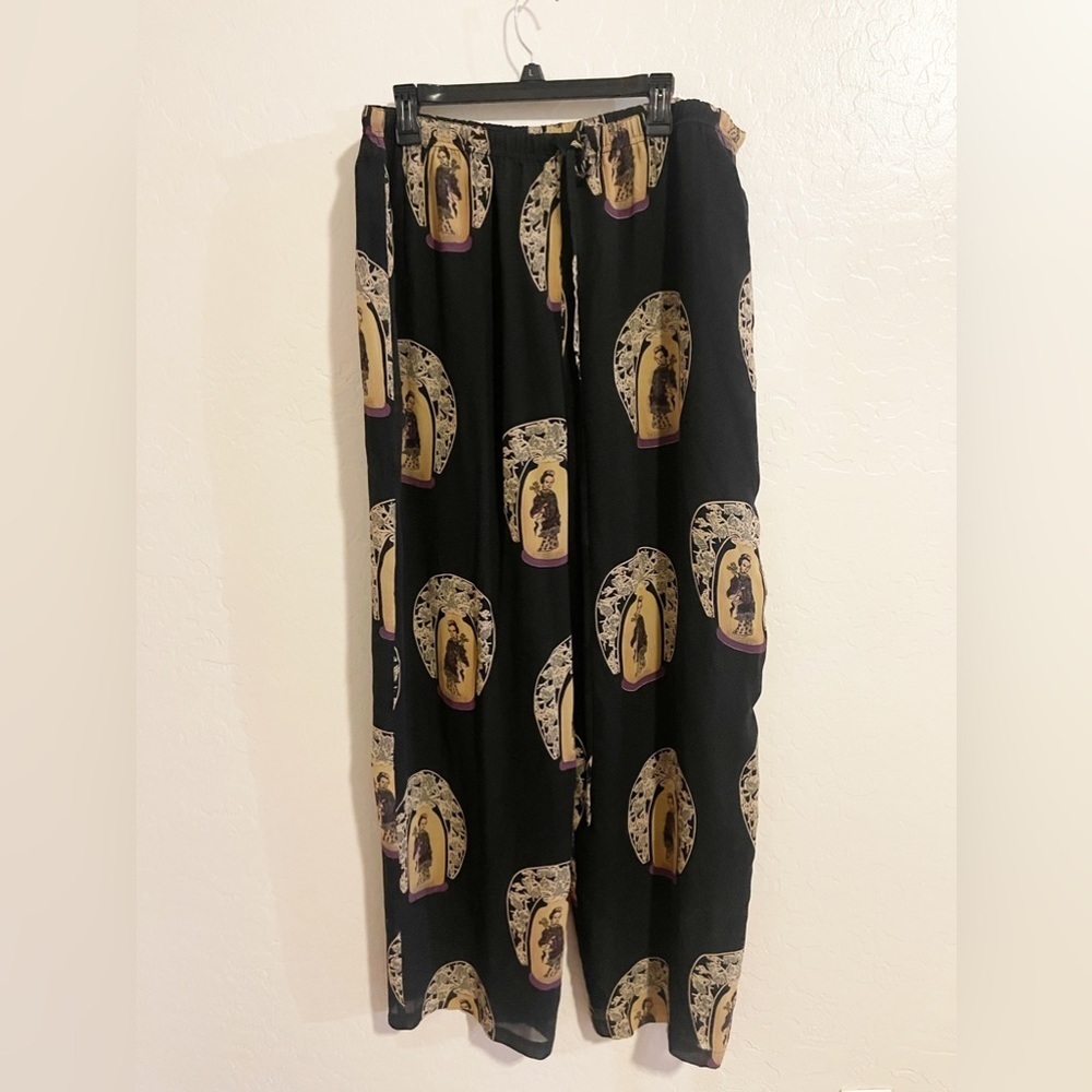 Gala Collection Trousers in Silk XL